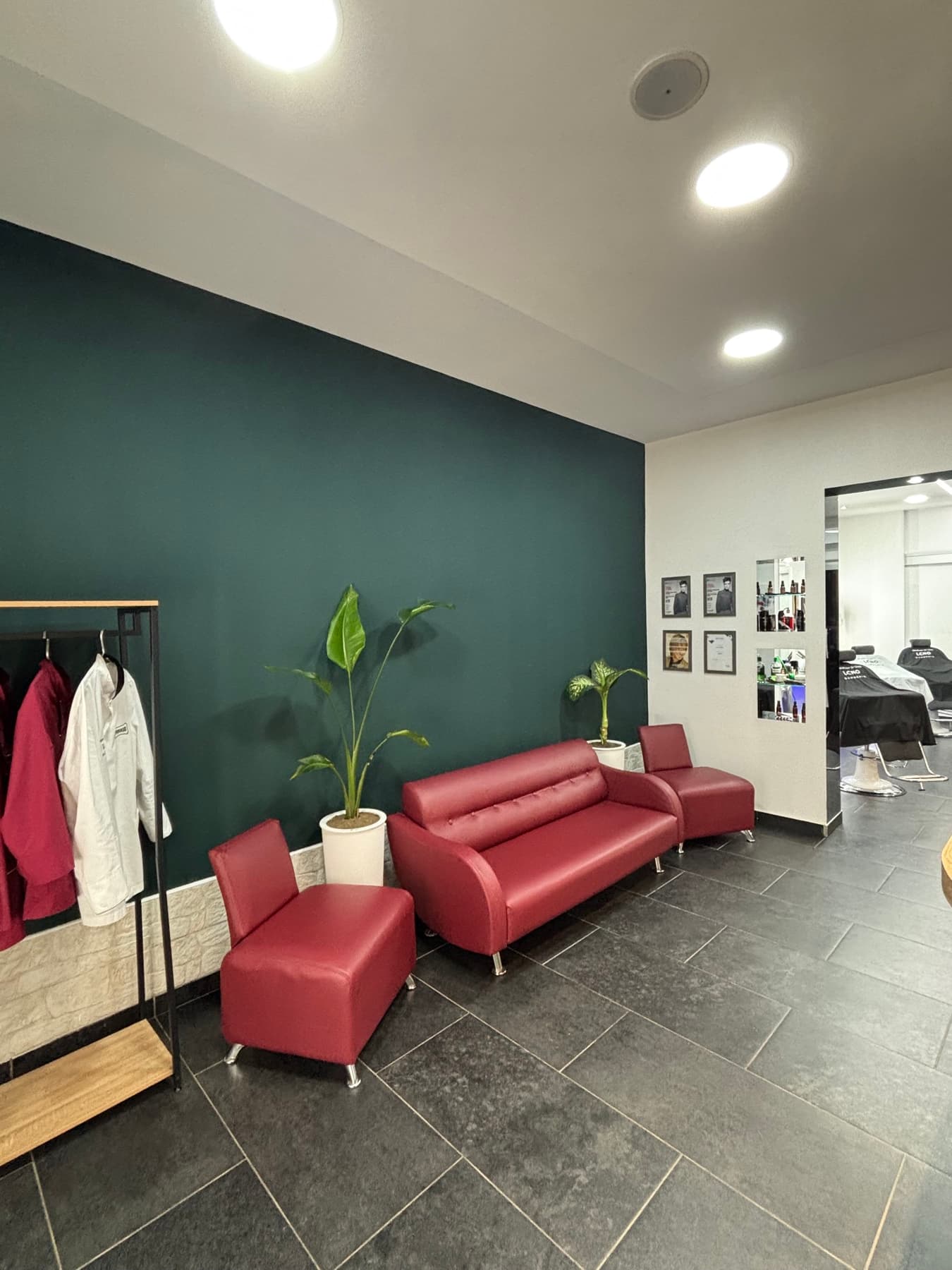 Area attesa del salone